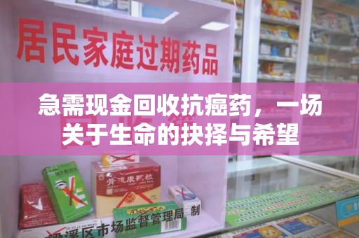 安阳急需现金回收抗癌药，一场关于生命的抉择与希望