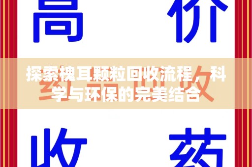 安阳探索槐耳颗粒回收流程，科学与环保的完美结合